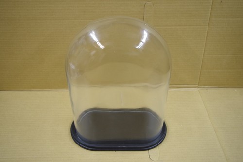 Cloche verre avec - en, socle