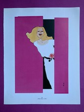 Poster René GRUAU Miss Dior