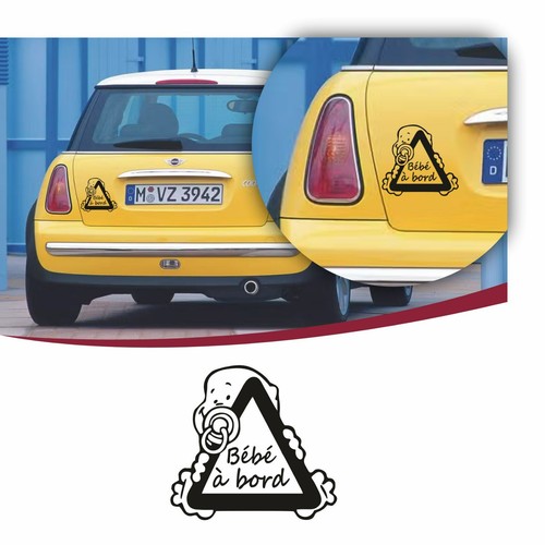Sticker voiture bébé - , à