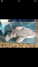 Beanie Baby Dolphin with Genuine Box First Edition!
