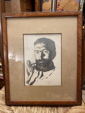 Joli Dessin Ancien Signe M.delaunay ?