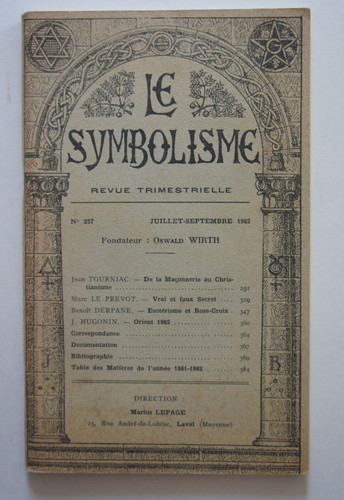 Symbolisme 357 revue - symbolisme.,