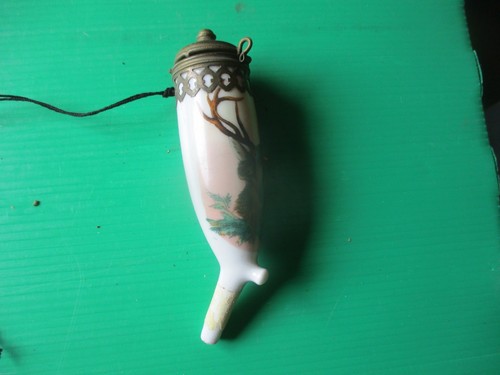 Pipe porcelaine decor - pipe,
