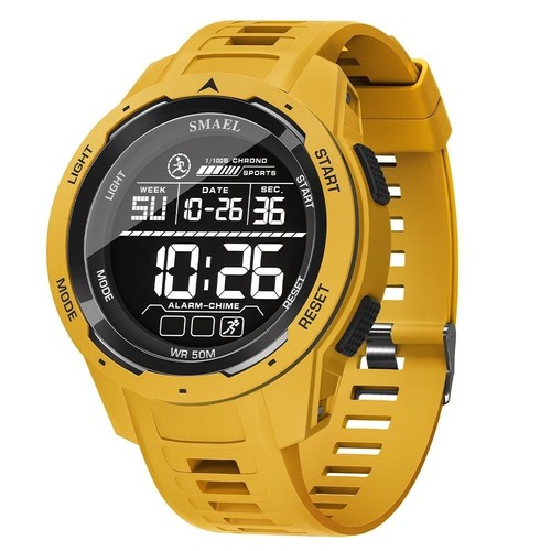 Smael montre homme digitale - montre,