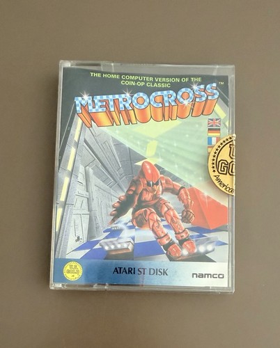 Jeu atari 520 metrocross - atari, st