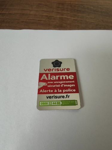 Autocollant dissuasif verisure - autocollant,