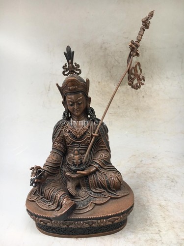 Red copper bronze tibetan - 8'',