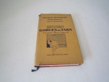 GUIDE MICHELIN ROUGE 1929 1930 GORGES DU TARN CAUSSES MONT AIGUAL