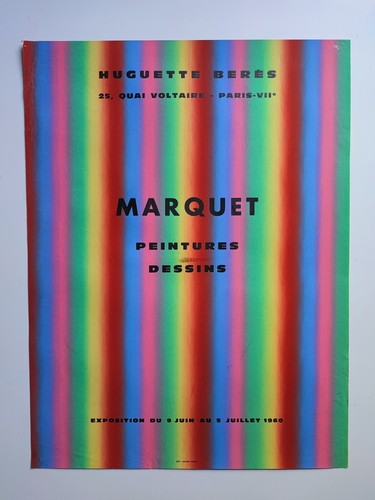 Marquet affiche exposition - affiche,