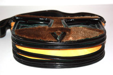 Sac à bandoulière en fourrure  JERICO des années 70 Breveté RARE TBE