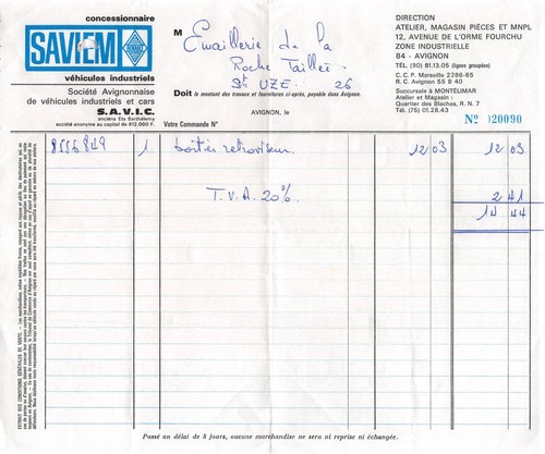 Concessionnaire saviem - concessionnaire,