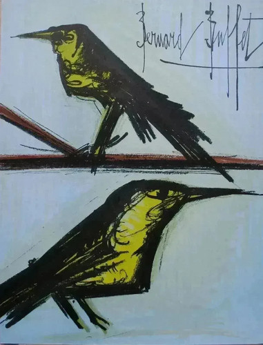 Bernard buffet les oiseaux - buffet,