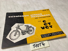 Peugeot cyclomoteur C CT VCT catalogue pièces détachées 1965 spare parts list