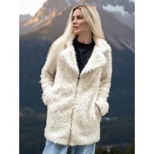 Vintage fourrure femme manteau