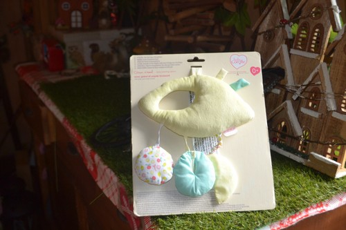 Doudou corolle neuf citron - doudou,