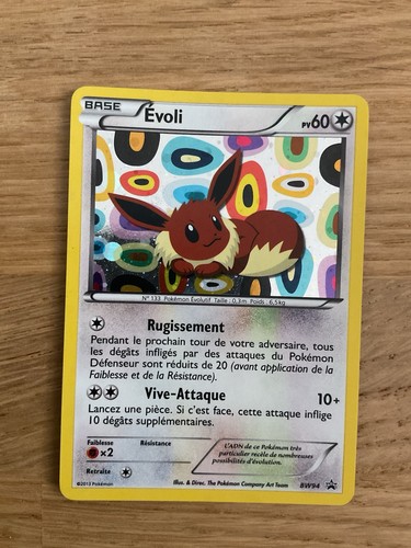 Carte pokémon evoli bw94 - pokémon,