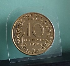 Monnaie France 10 centimes