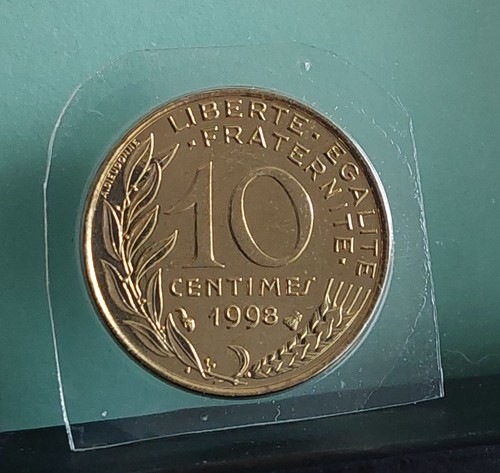 Monnaie france centimes - monnaie, 10