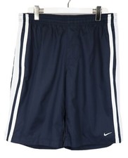 Nike The Athletic Dept Short Homme Grand Doublé Swoosh Logo Marine Cordon