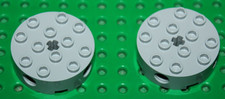 2 x Lego Star Wars MdStone Round Brick ref 6222 set 8037 8129 9495 10178 7658 ..