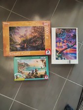Lot 3 Puzzles Disney