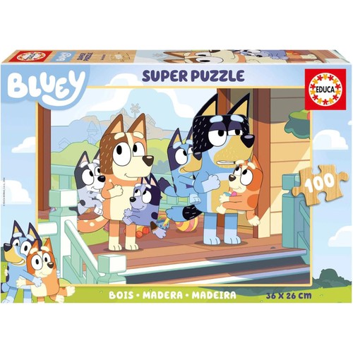 Puzzle bluey 100 - puzzle,