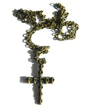 collier fantaisie croix