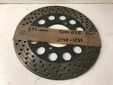 UN DISQUE DE FREIN ARRIERE REAR BRAKE MOTO SUZUKI 500 GSE
