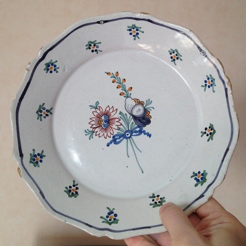 Assiette faience - assiette, en
