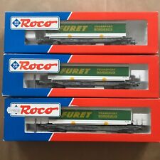 2eme LOT wagons roco 46377 Furet train miniature ho SNCF