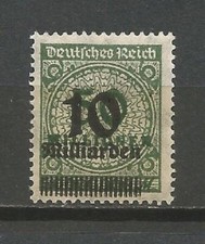 Deutsches Reich 1923 Mi 336AWB MH*