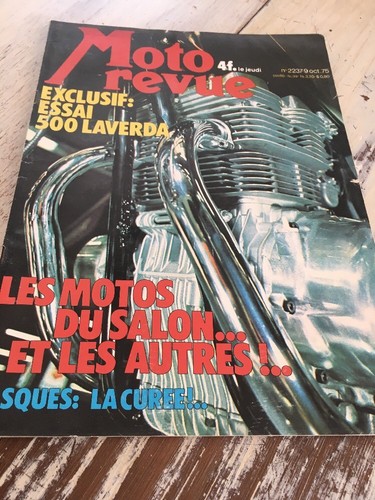 Moto revue 2237 1975 - moto, laverda
