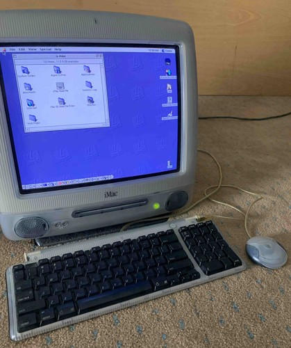 Vintage apple imac g3 - dv,