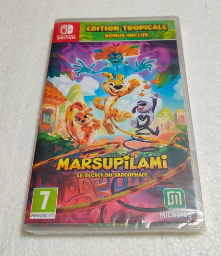 Jeu marsupilami secret - marsupilami, du