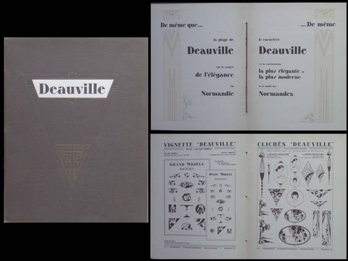 Catalogue deauville 1925 - catalogue,