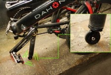 Easy wheel For BROMPTON / Dahon Birdy Fold Bike Seatpost end Saddle Post ezwheel