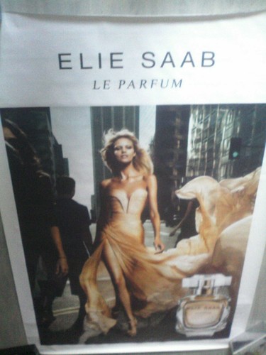 Affiche parfum 120x170 elie - ,