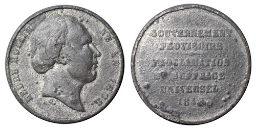 Médaille populaire ledru - médaille,
