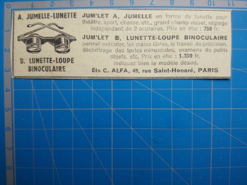 Jumelle lunette loupe - jumelle,