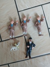 TINTIN LOT DE 3 TINTIN CHIEN MILOU ET DUPONT BULLY