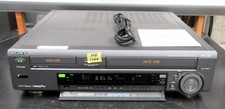 Sony WV-H4 Hi8 8mm VHS Combo VCR Deck Lecteur Enregistreur Vidéo Cassette Testé