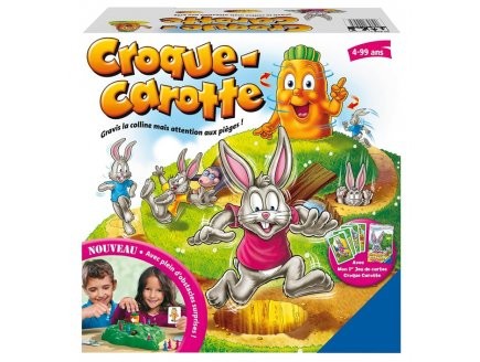 Croque carotte avec - carotte, jeu