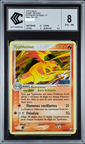 Carte pokémon typhlosion - pokémon,