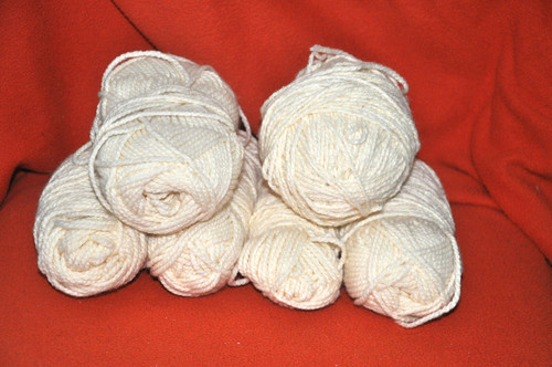 Lot pelotes de laine - lot, 6