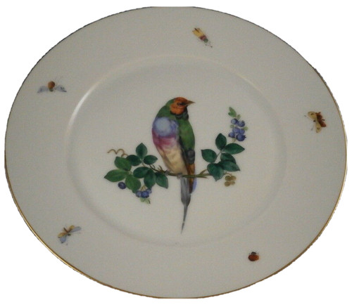 Assiette porcelaine scène - assiette,