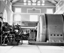 VALTOURNENCHE c. 1949 -Centrale Hydroélectrique Italie- Négatif 6 x 6 - ITAL 404