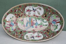 grand plat canton céramique de chine