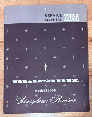Marantz 2285b service manual - marantz,