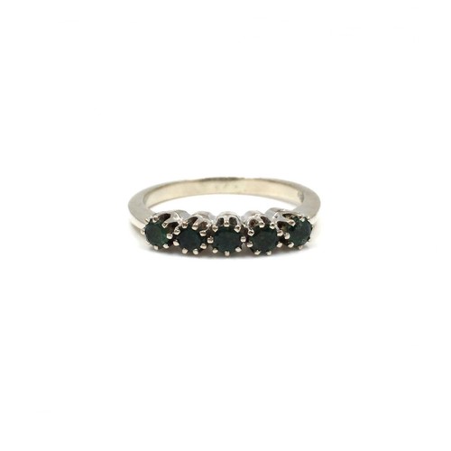 Bague blanc 14 carats - en, or