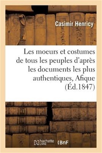 Les moeurs costumes tous - les,